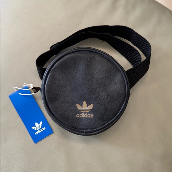 adidas Handbags - Adidas Black Round Belt Bag/Fanny Pack, NWT
